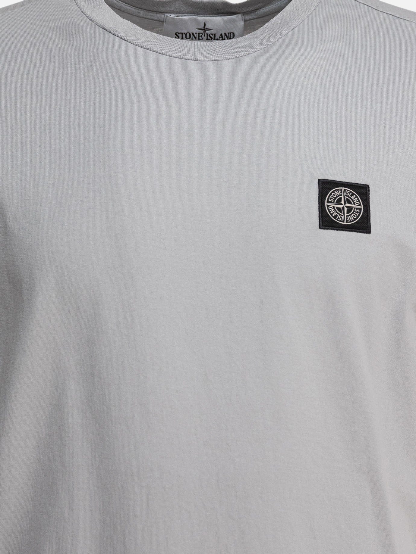 Stone Island T-shirt in jersey di cotone 19754078_L Grey thumbnail_3