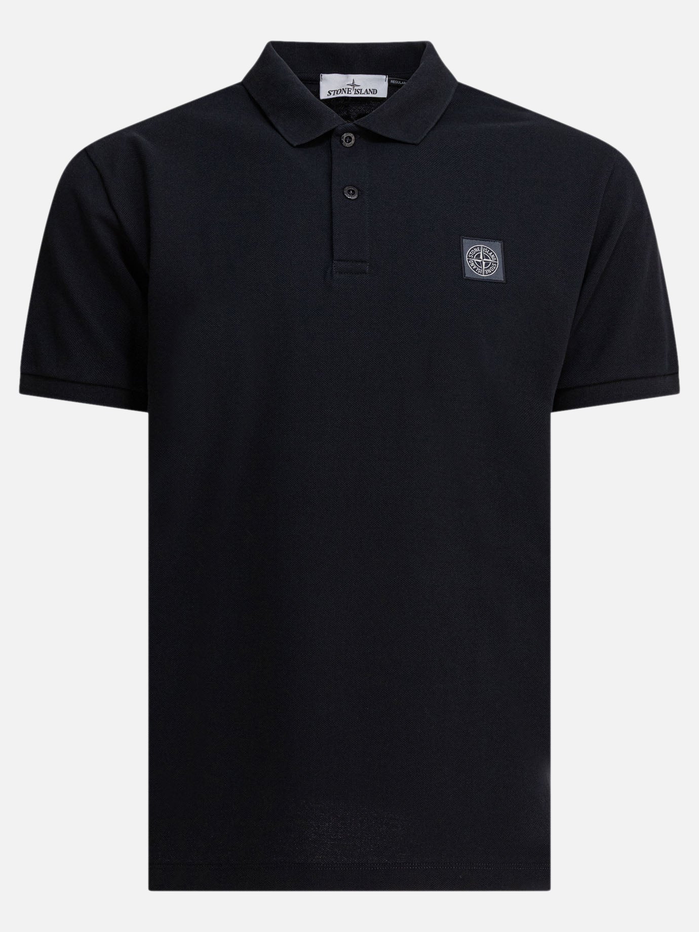 Stone Island Organic cotton piqué polo shirt 27633493_M Blue thumbnail_1