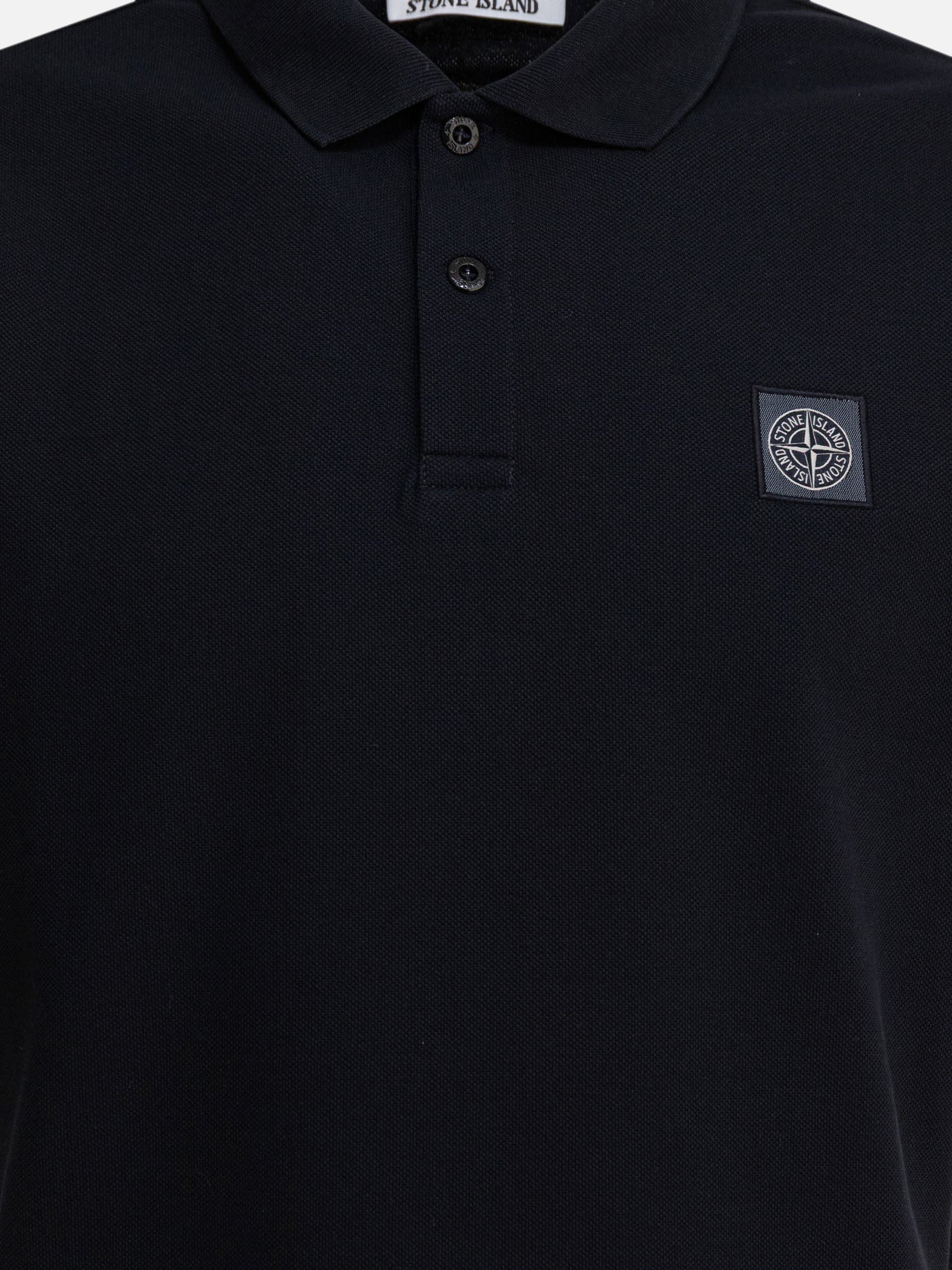 Stone Island Organic cotton piqué polo shirt 27633493_M Blue thumbnail_3