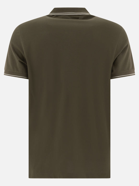 Stone Island Polo in cotone biologico e piquet 13550853_M Green 2