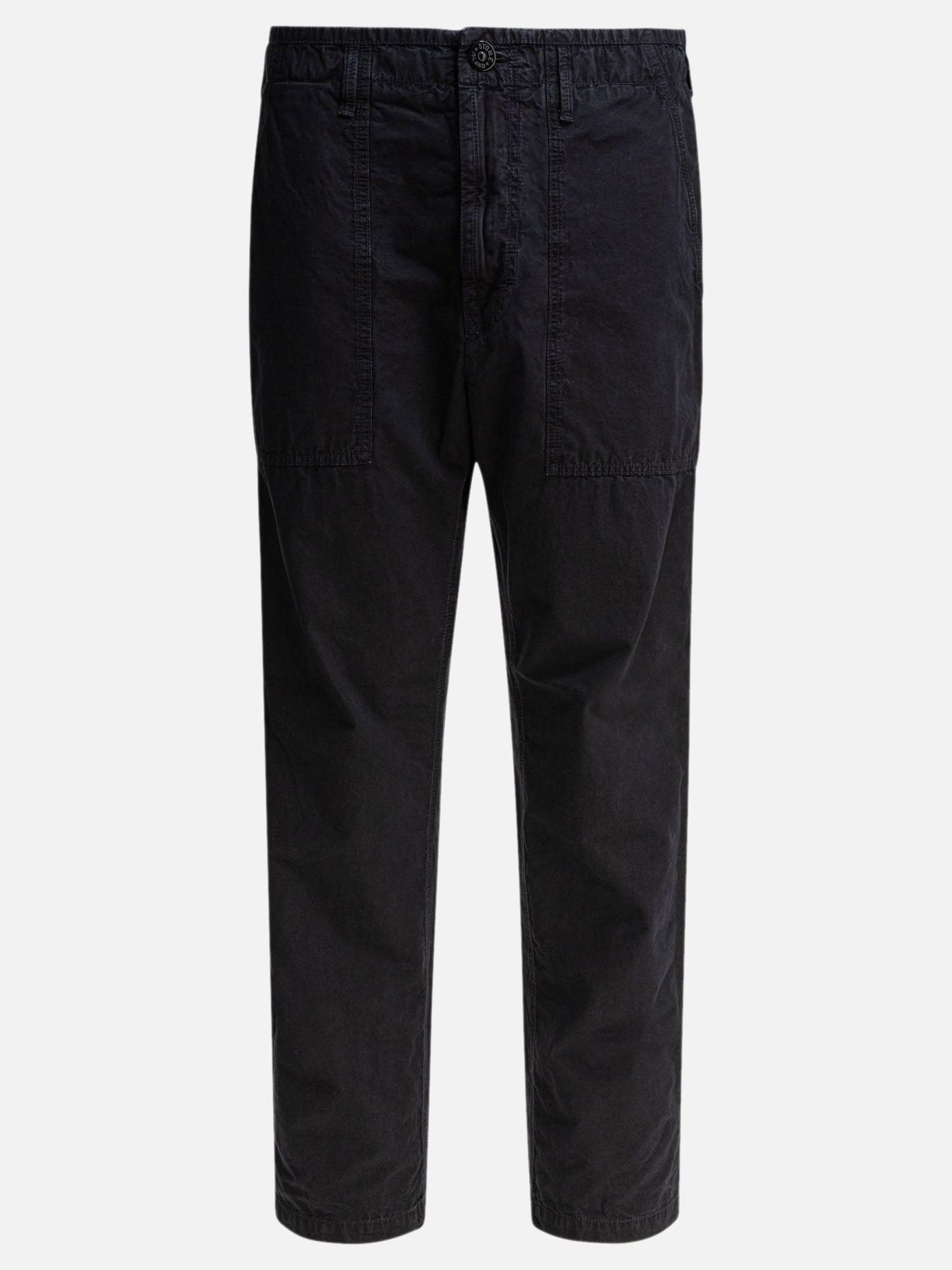 Stone Island &quot;Old&quot; effect fatigue trousers 22848072_31 Blue thumbnail_1