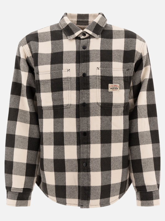 Stüssy Overshirt "Check" 13632407_S Black 1