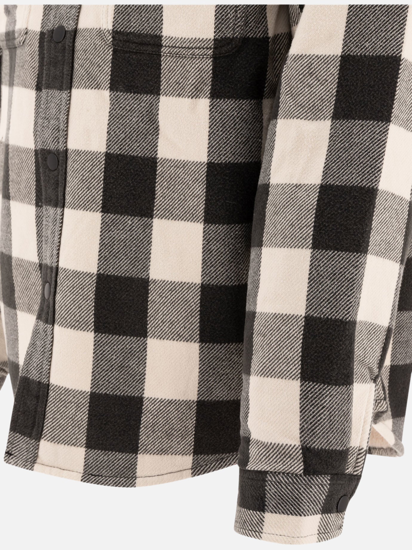 Stüssy Overshirt &quot;Check&quot; 13632407_S Black thumbnail_4