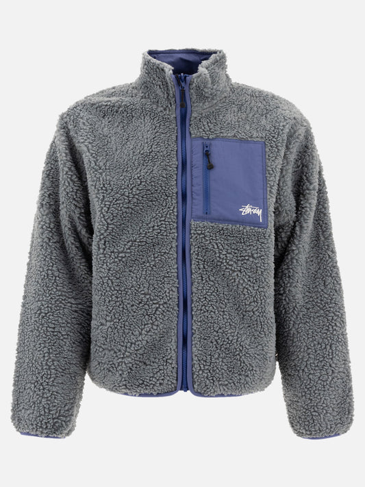 Stüssy Giacca reversibile "Sherpa" 13444495_M Blue 1