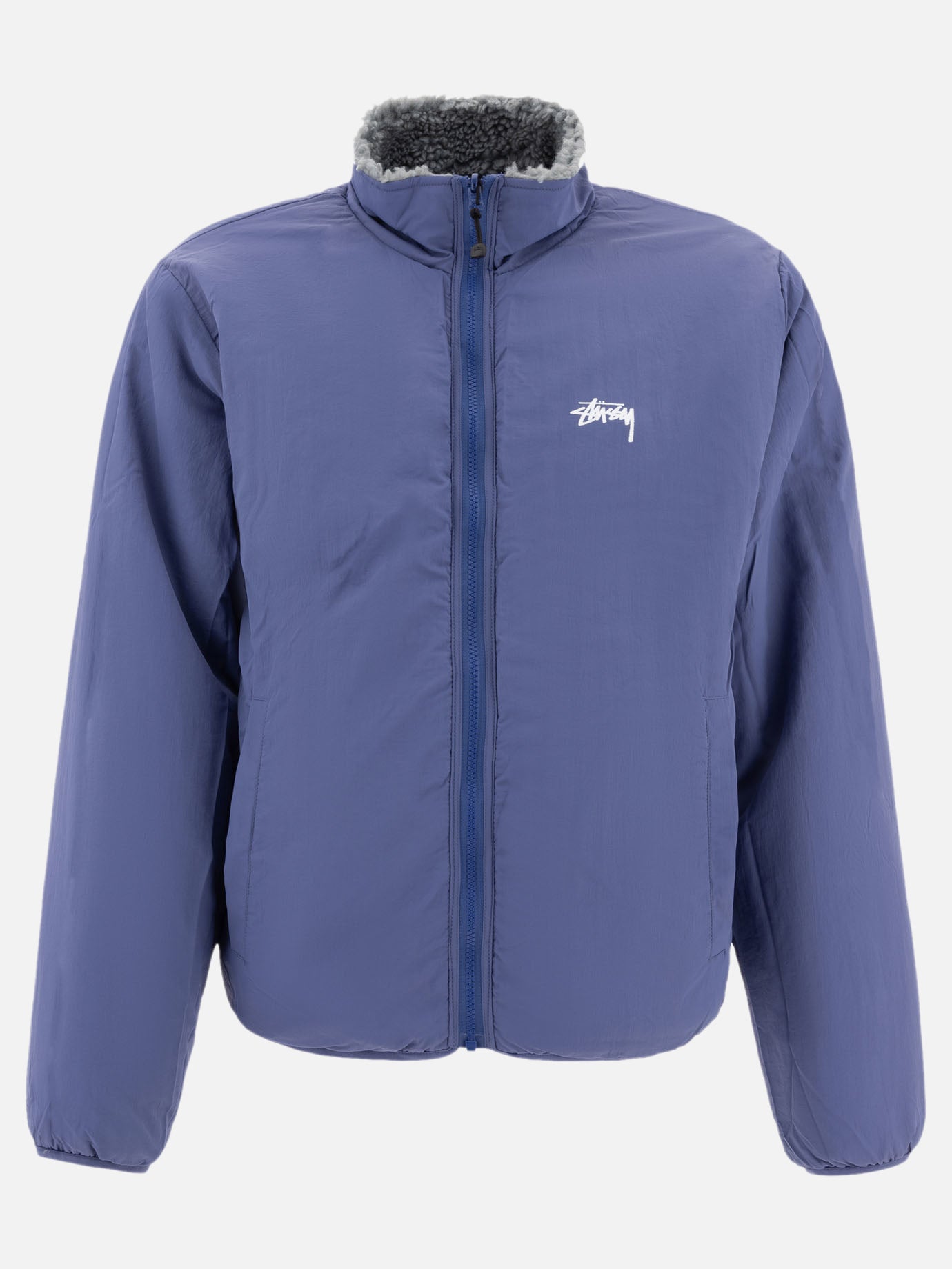 Stüssy Giacca reversibile &quot;Sherpa&quot; 13444495_M Blue thumbnail_2
