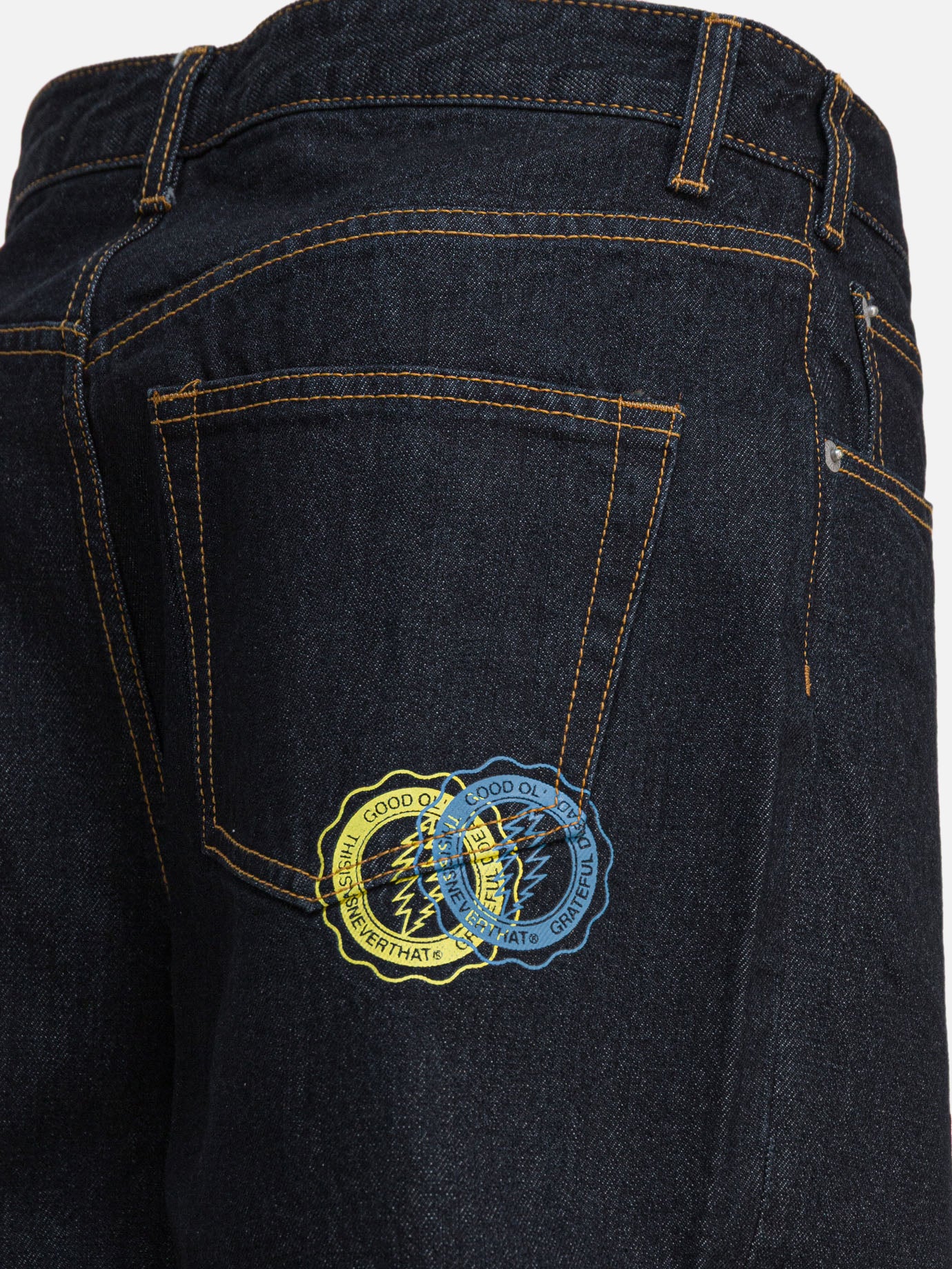 Thisisneverthat® &quot;GD Overlap Lightning&quot; Shorts 14862631_S Blue thumbnail_4