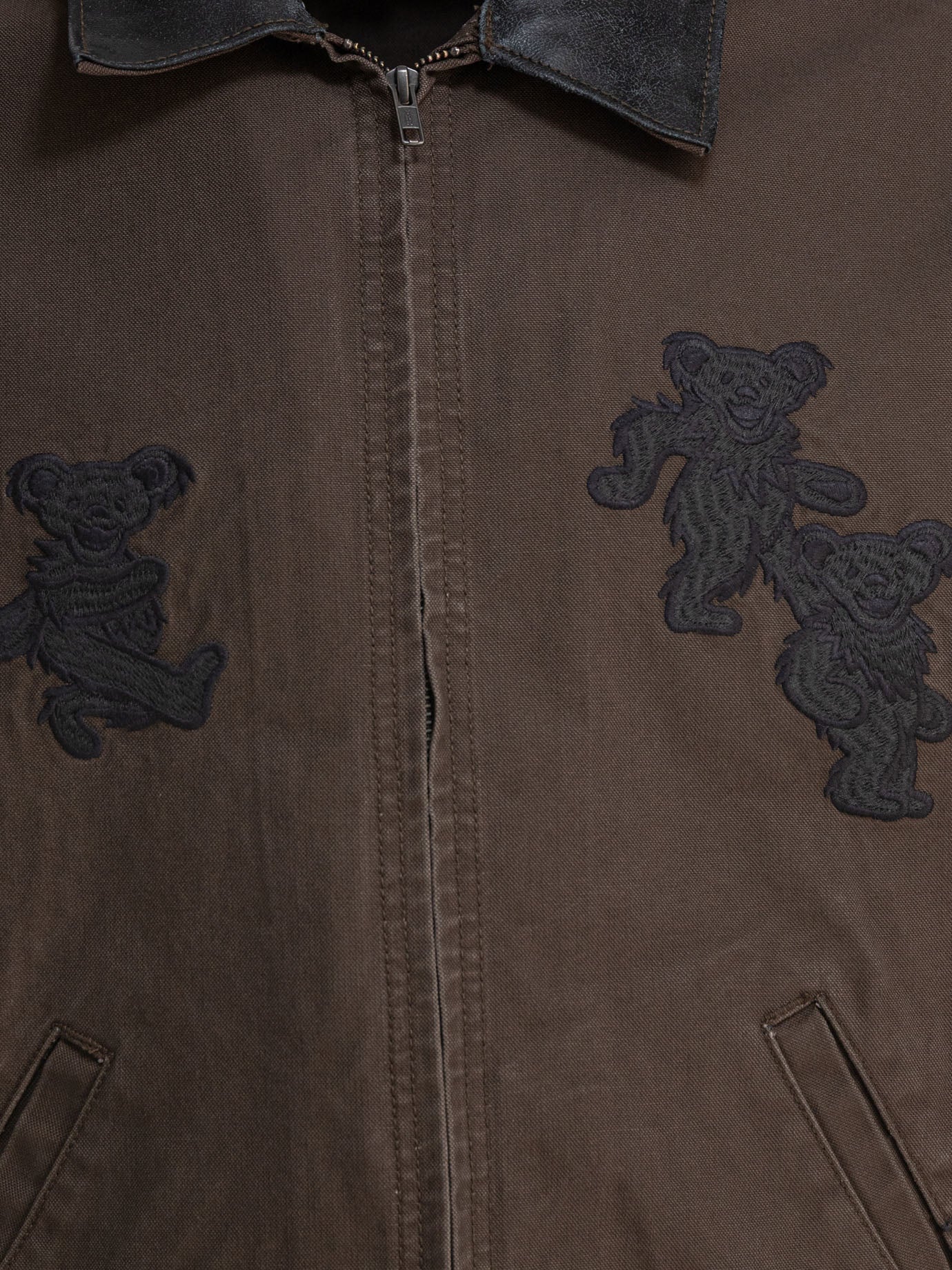 Giacche overshirt Embroidered  Marrone - Thisisneverthat® Uomo | PDP | VIETTI Online Store | thumbnail_3