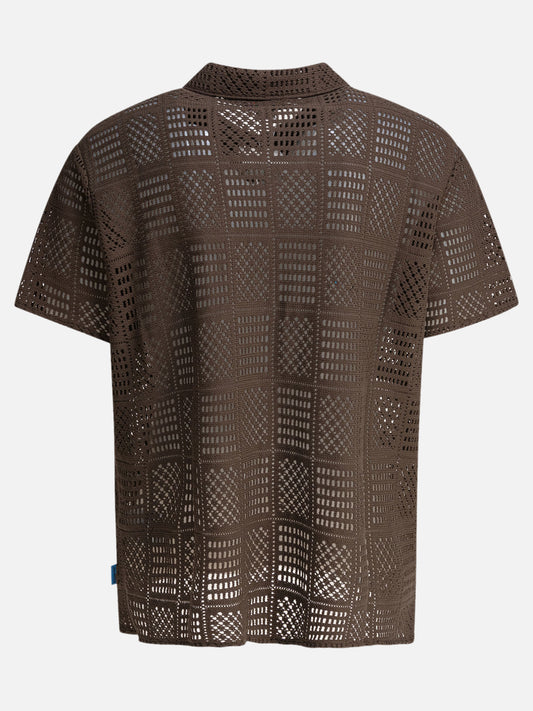 Thisisneverthat® "GD Lightning Mesh" Shirt 19939800_S Brown 2