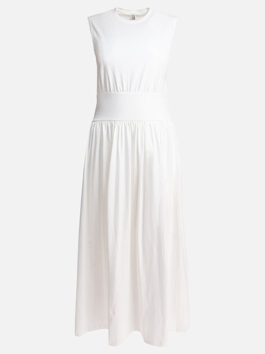 Toteme Flared midi dress 18143236_M White 1