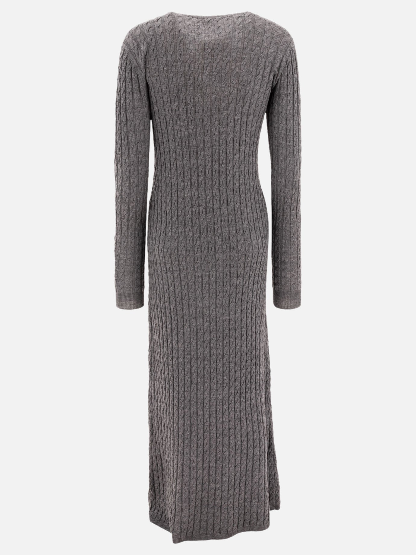 Toteme Cable knit dress Grey