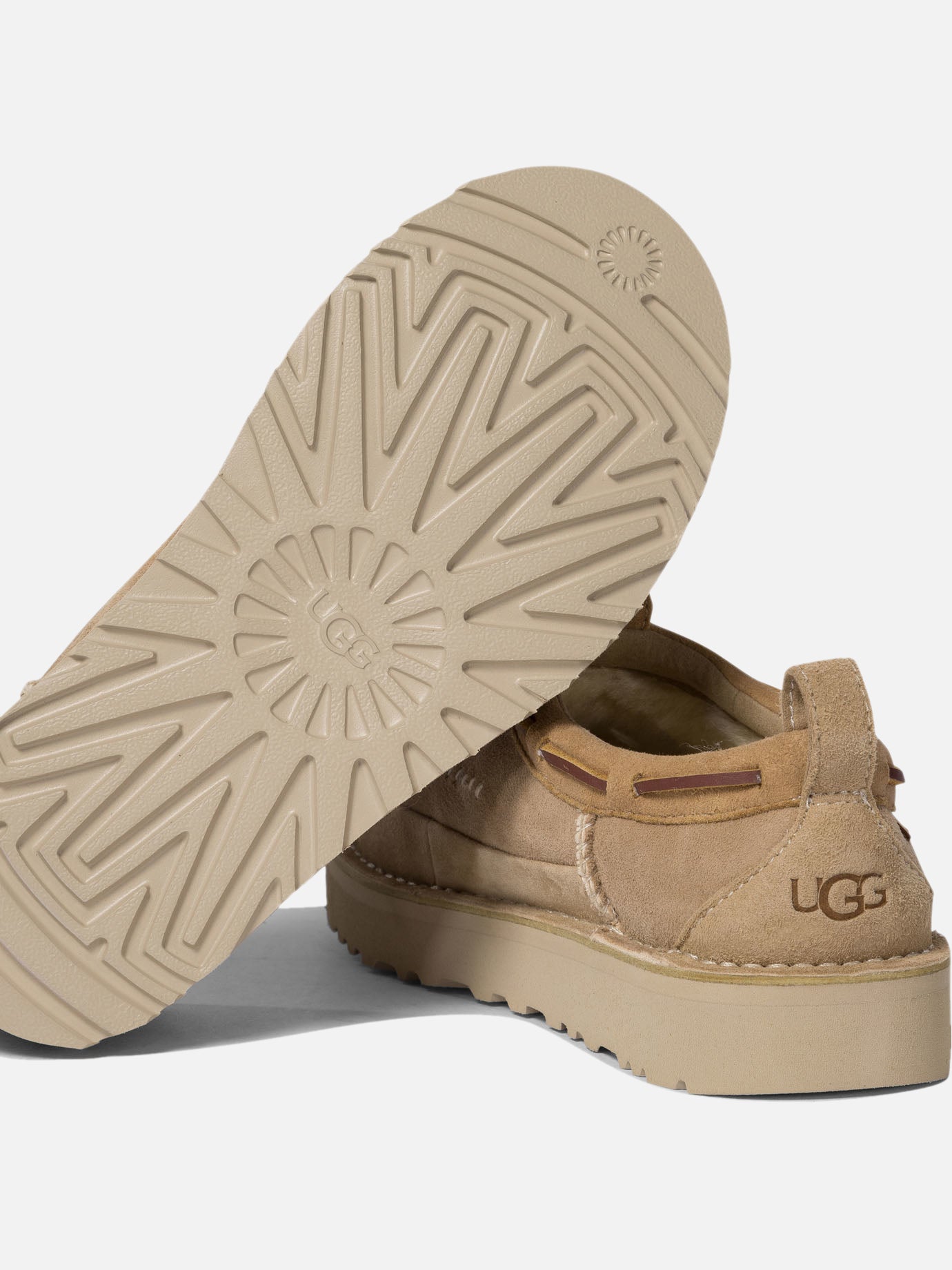 Slippers 100% suede - 100% rubber  Beige - Ugg Women | PDP | VIETTI Online Store | Zoom-Modal_5
