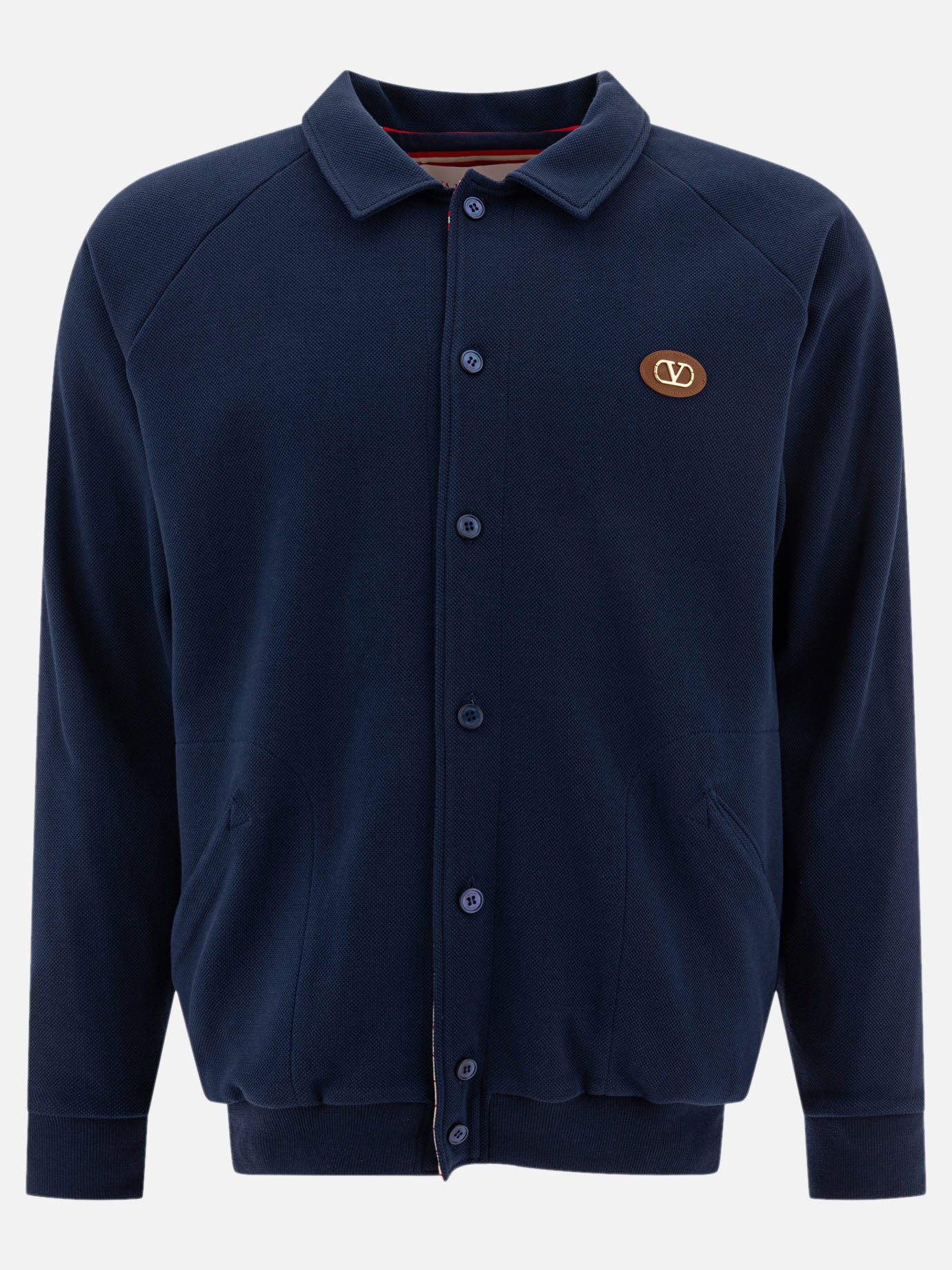 Cardigan Logo  Blu - Valentino Uomo | PDP | VIETTI Online Store | Zoom-Modal
