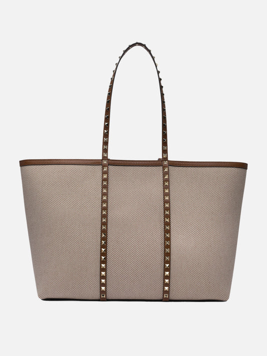 Valentino Garavani Borsa tote "Rockstud" 13559267_UNI Beige 1
