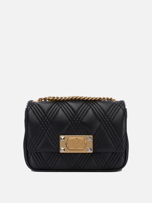 Valentino Garavani "Quiltie 67" small shoulder bag 13221371_UNI Black 1
