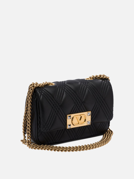 Valentino Garavani "Quiltie 67" small shoulder bag 13221371_UNI Black 2