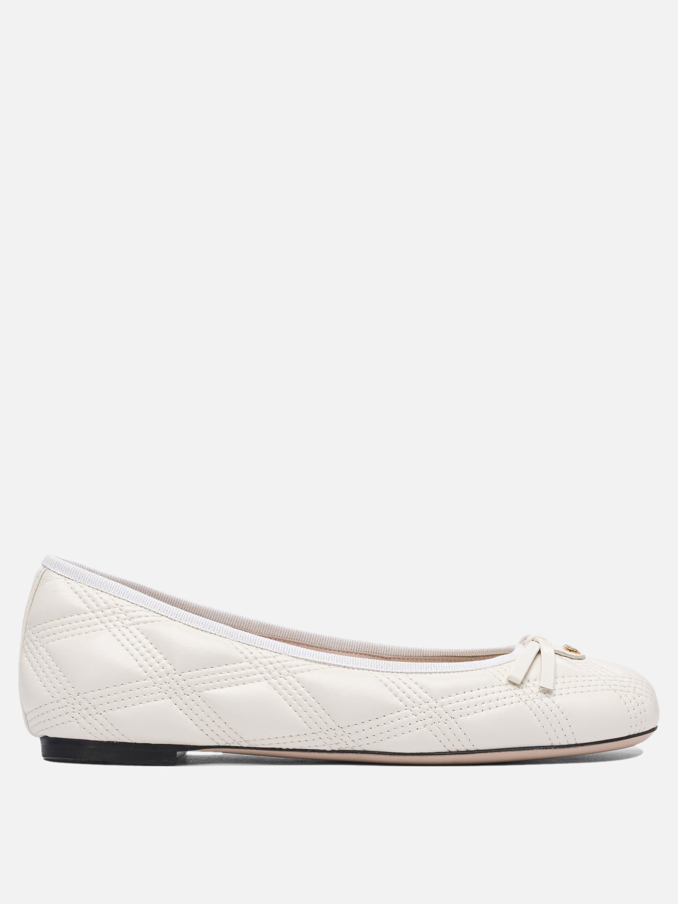 Ballerine classiche 100% leather - 100% leather  Bianco - Valentino Garavani Donna | PDP | VIETTI Online Store | Zoom-Modal
