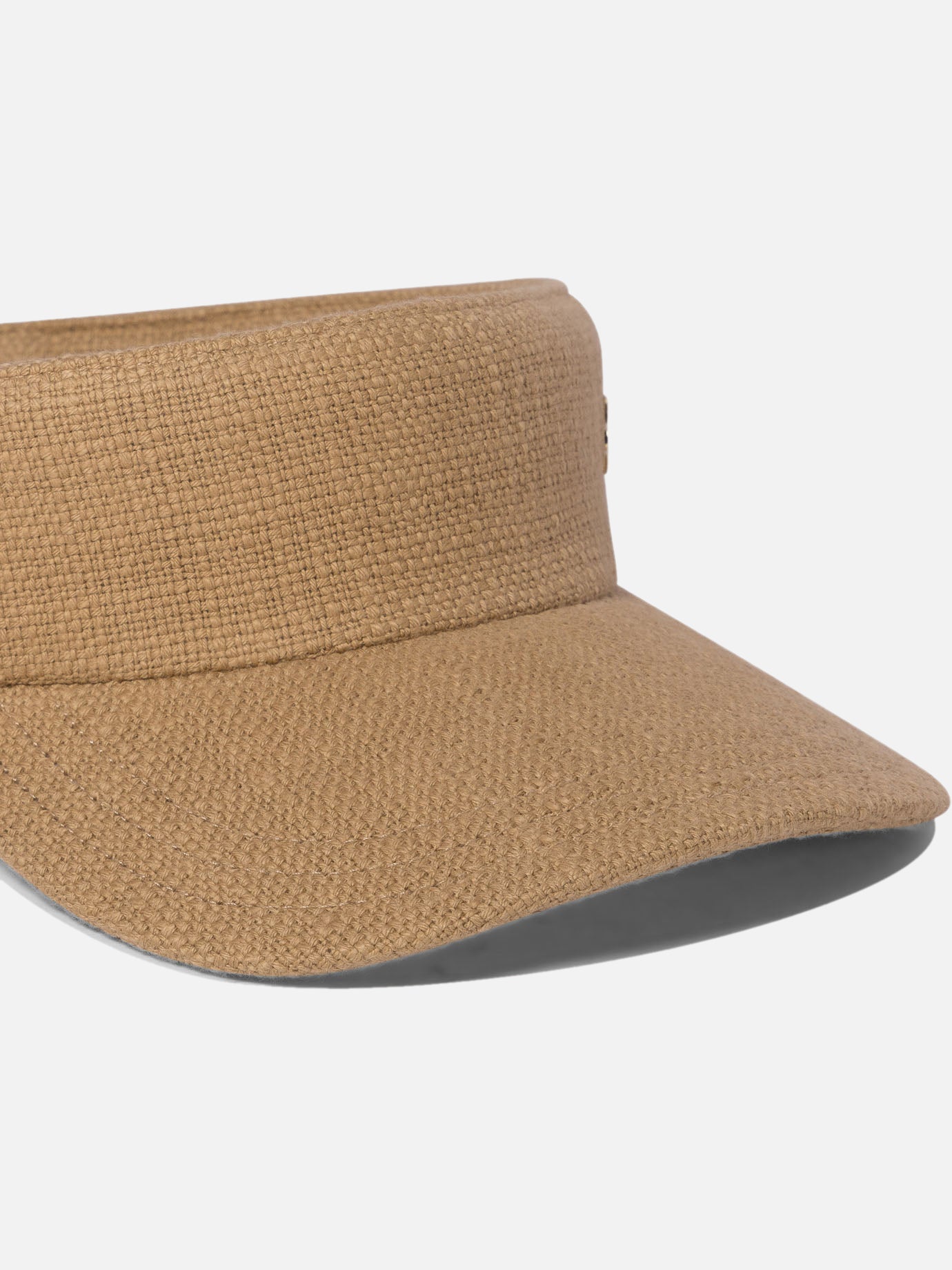 Valentino Garavani "VLogo Signature" Visor Beige