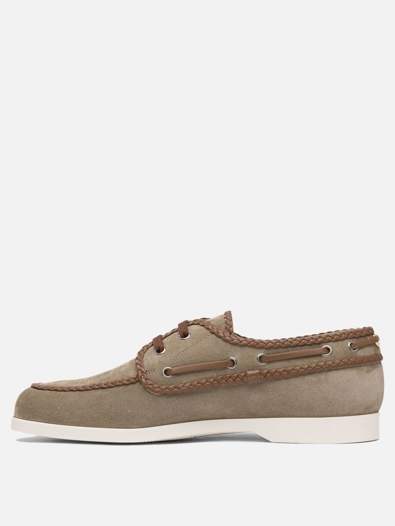 Valentino Garavani &quot;Palm Avenue&quot; boat shoes 17115722_40 Brown thumbnail_3