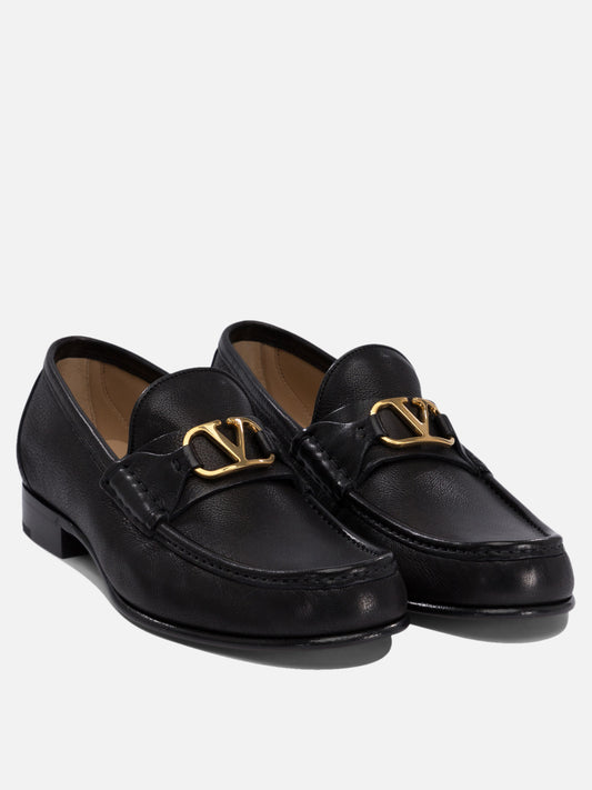 Valentino Garavani Mocassini "VLogo Signature" 20 mm 14347404_41 Black 2