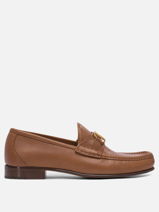 Valentino Garavani Mocassini "VLogo Signature" 20 mm 12371610_40 Brown 1