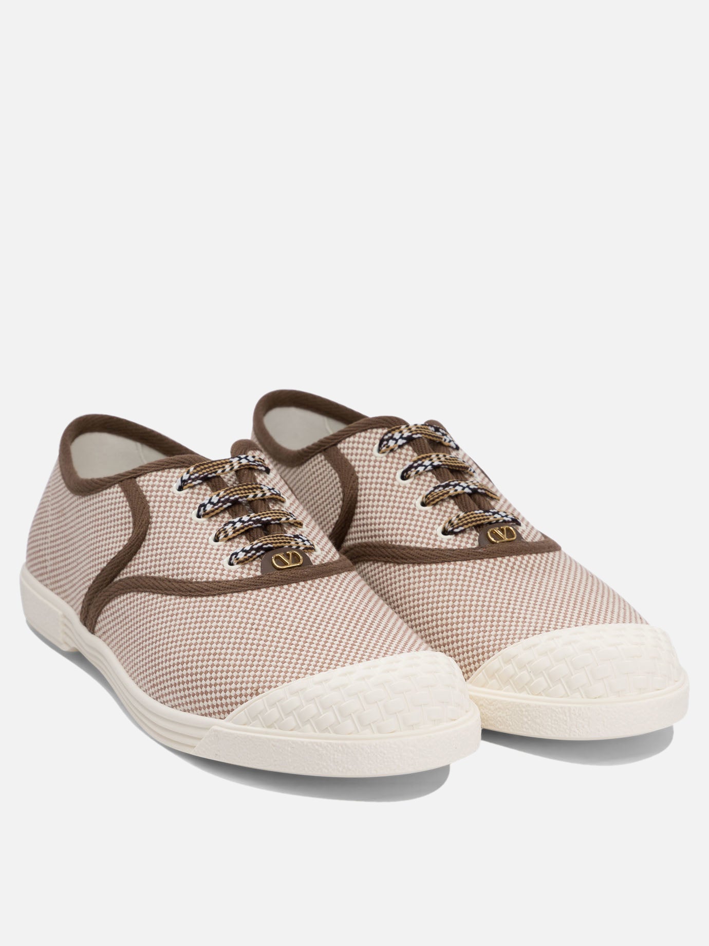 Sneaker basse 100% fabric - 100% rubber  Beige - Valentino Garavani Uomo | PDP | VIETTI Online Store | thumbnail_2