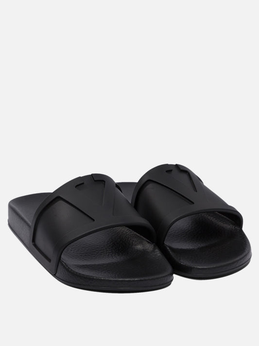 Valentino Garavani Slide con Vlogo 18535650_40 Black 2