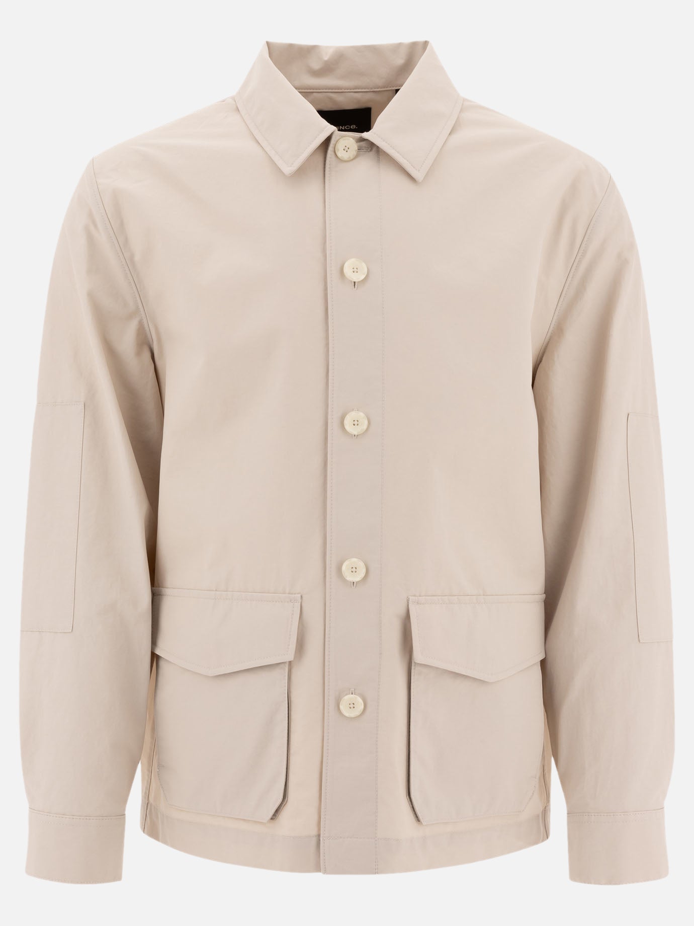 Giacche overshirt Solid colour  Beige - Vince Uomo | PDP | VIETTI Online Store | thumbnail
