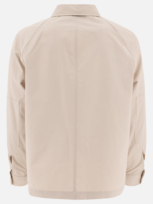 Vince Cotton blend utility jacket 10506509_S Beige 2
