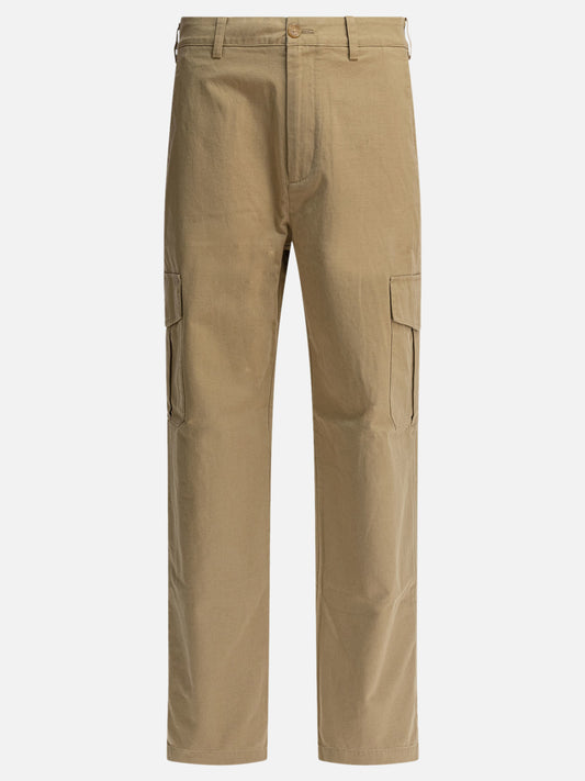 Vince Cotton and linen cargo trousers 10002409_31 Beige 1