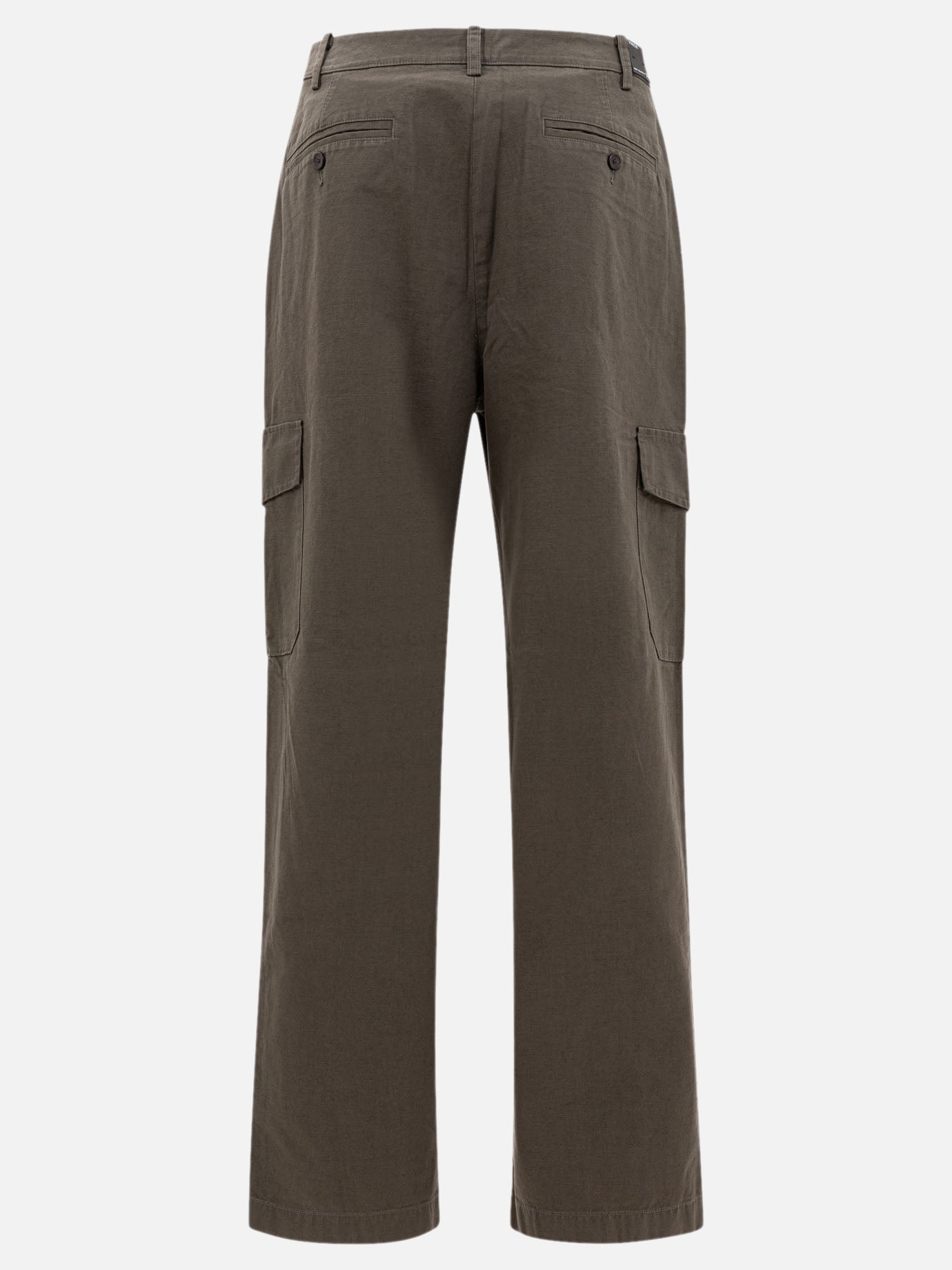 Vince Cotton and linen cargo trousers 14186239_29 Green thumbnail_2