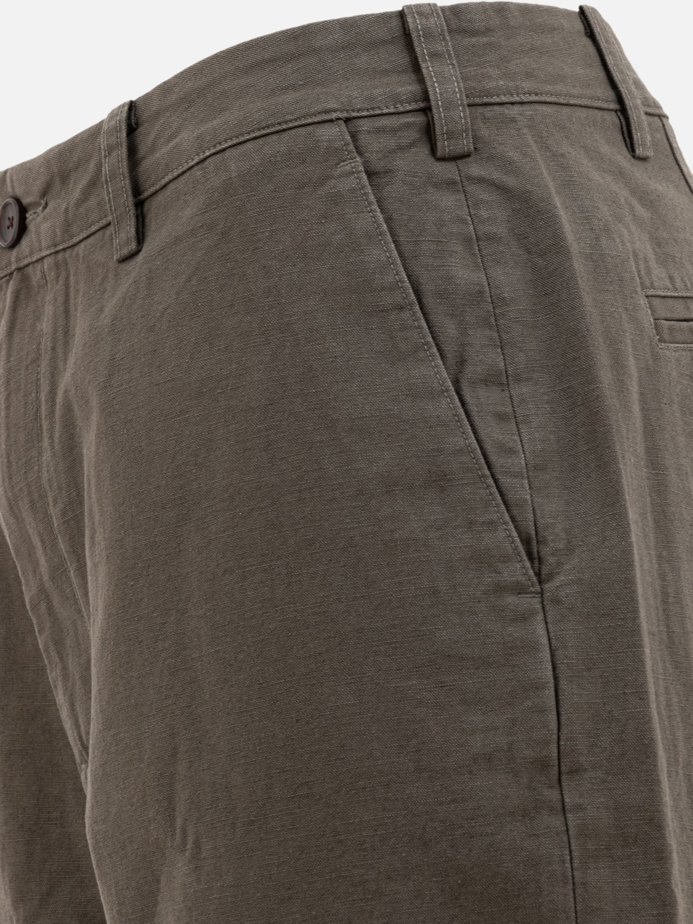 Vince Cotton and linen cargo trousers 14186239_29 Green thumbnail_4
