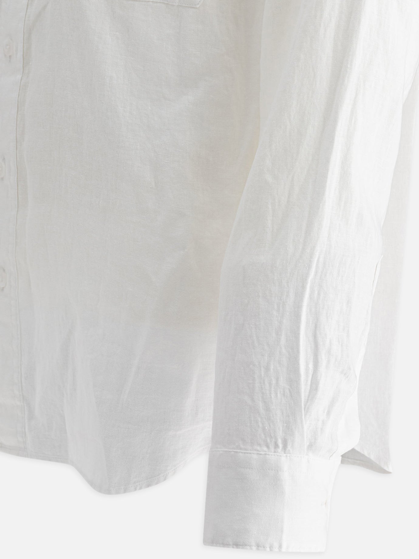 Vince Linen &quot;Utility&quot; Shirt 17463614_S White thumbnail_4