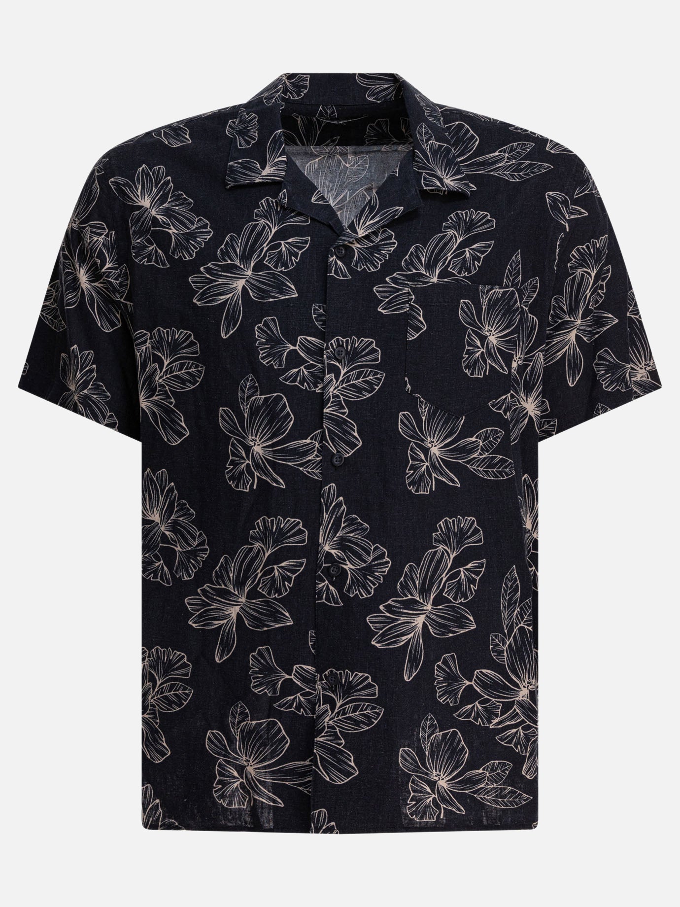 Vince &quot;Cabana&quot; shirt 10919333_S Blue thumbnail_1