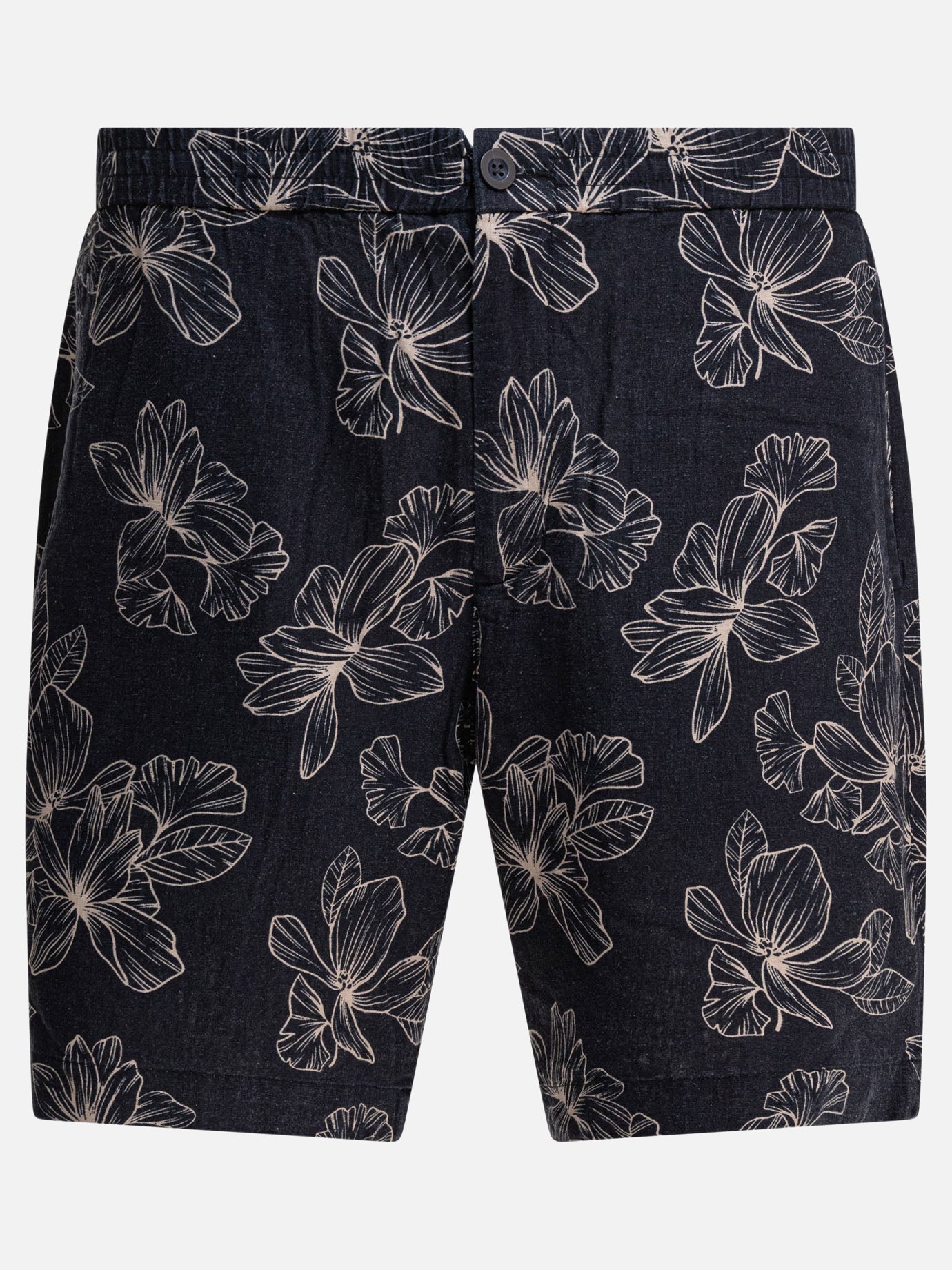 Vince Floral shorts 19195672_S Blue thumbnail_1