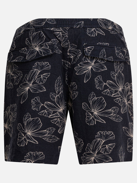 Vince Floral shorts 19195672_S Blue 2