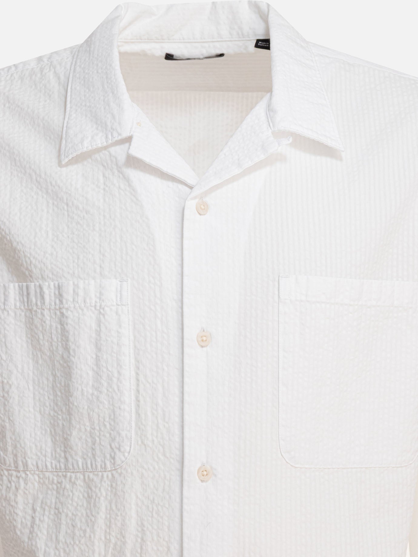 Vince Seersucker shirt 12287735_S White thumbnail_3