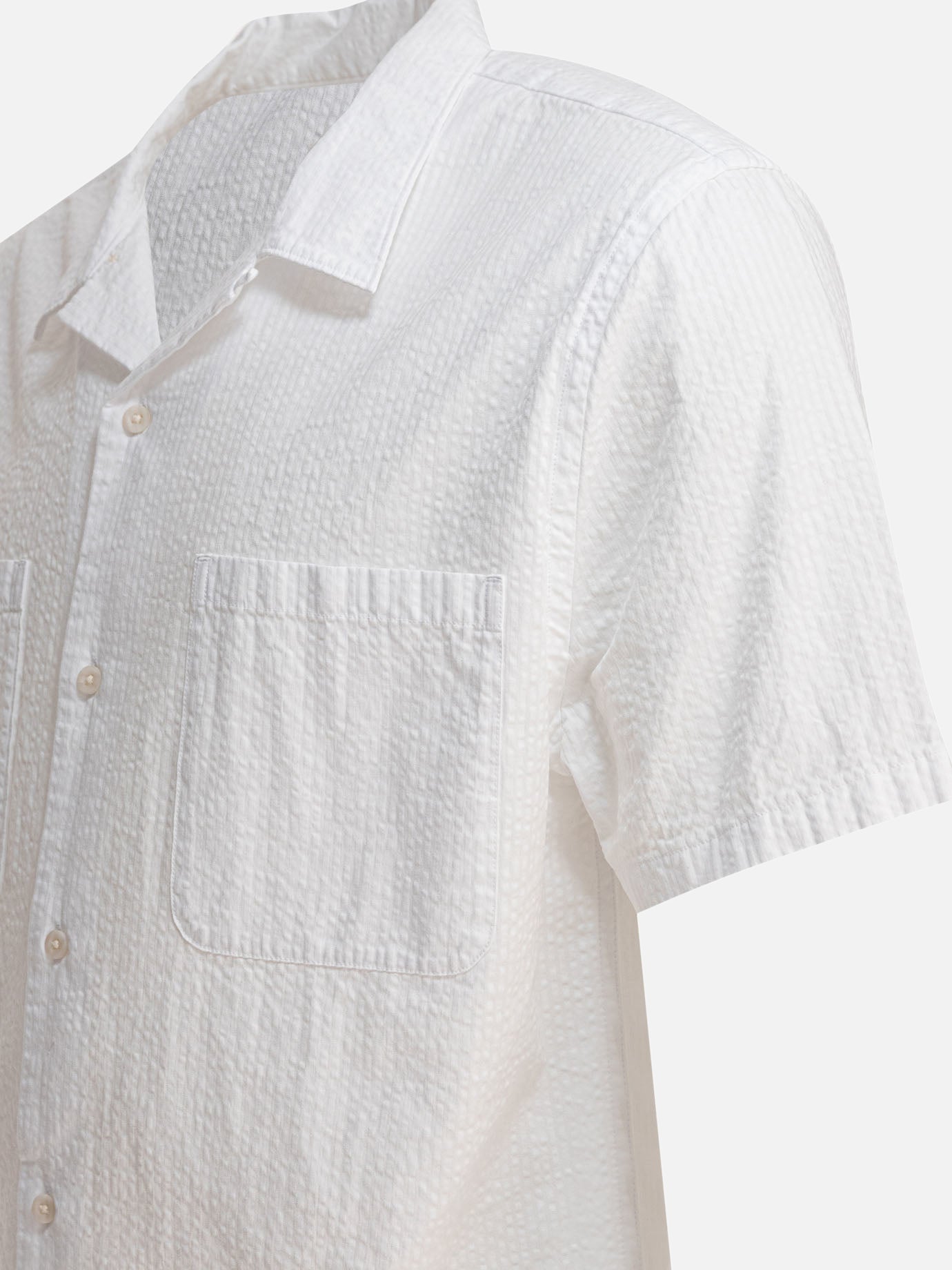 Vince Seersucker shirt 12287735_S White thumbnail_4