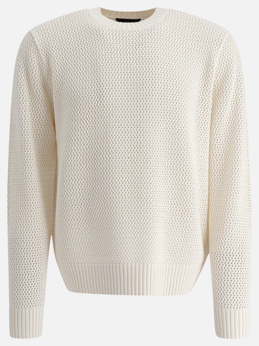 Vince Perforated crew neck sweater 15011121_M White 1
