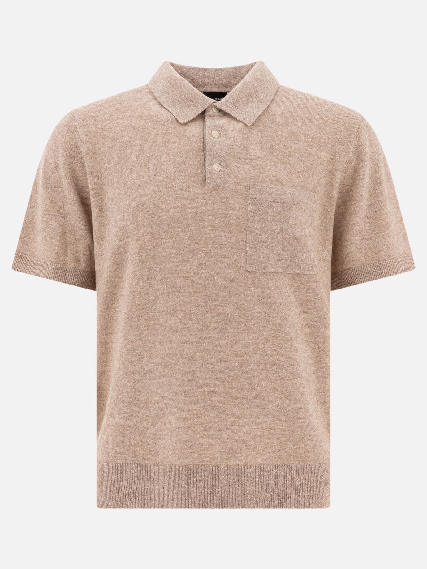 Vince Polo in lino, lana e chashmere 18568630_S Beige thumbnail_1