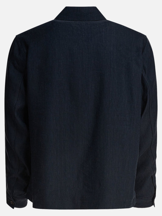 Vince Bomber jacket zipper closure 18519202_S Blue 2