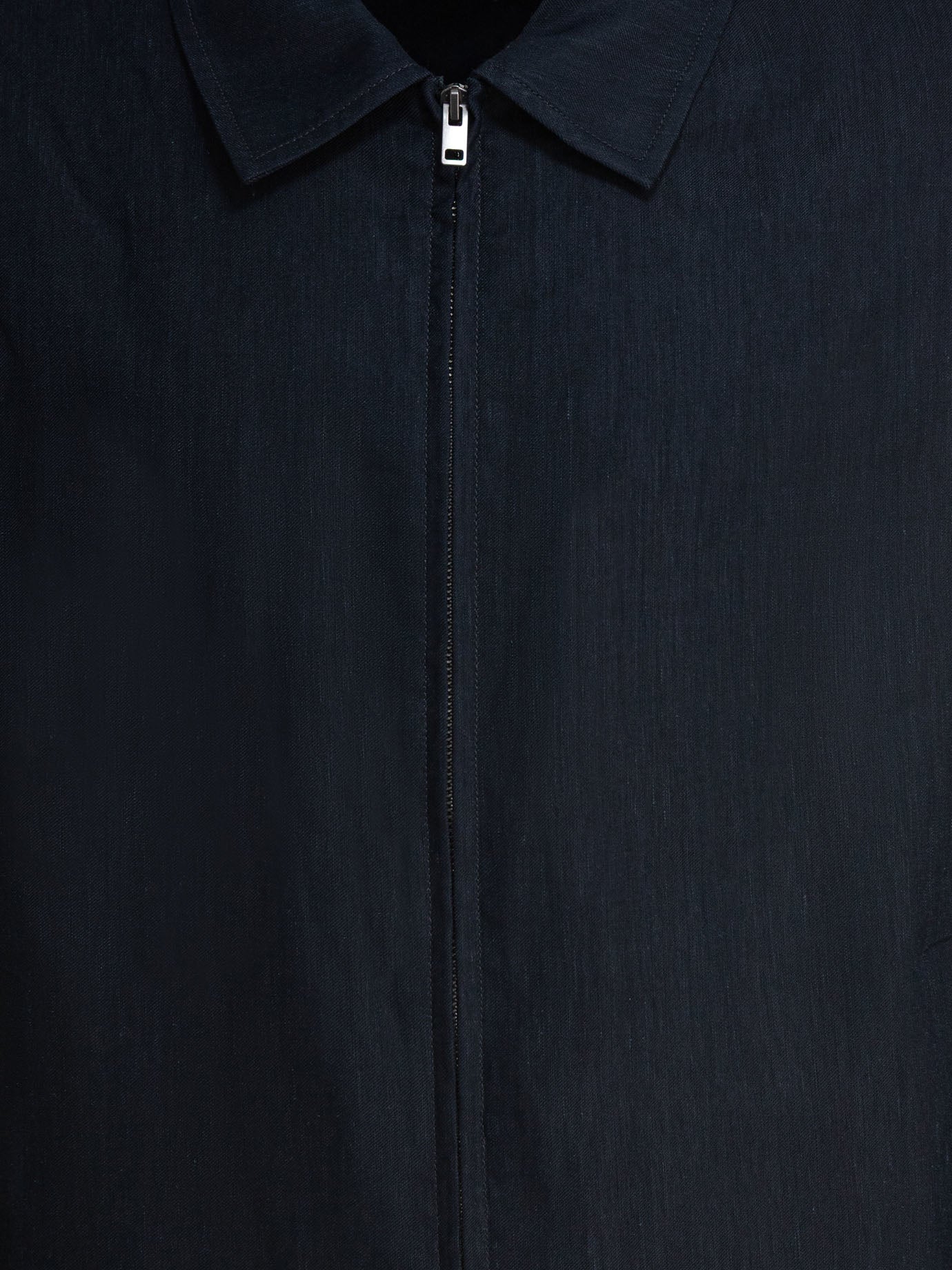 Vince Bomber jacket zipper closure 18519202_S Blue thumbnail_3