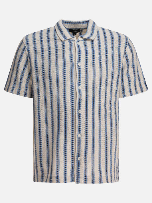 Vince Striped shirt 16545895_S Light blue 1