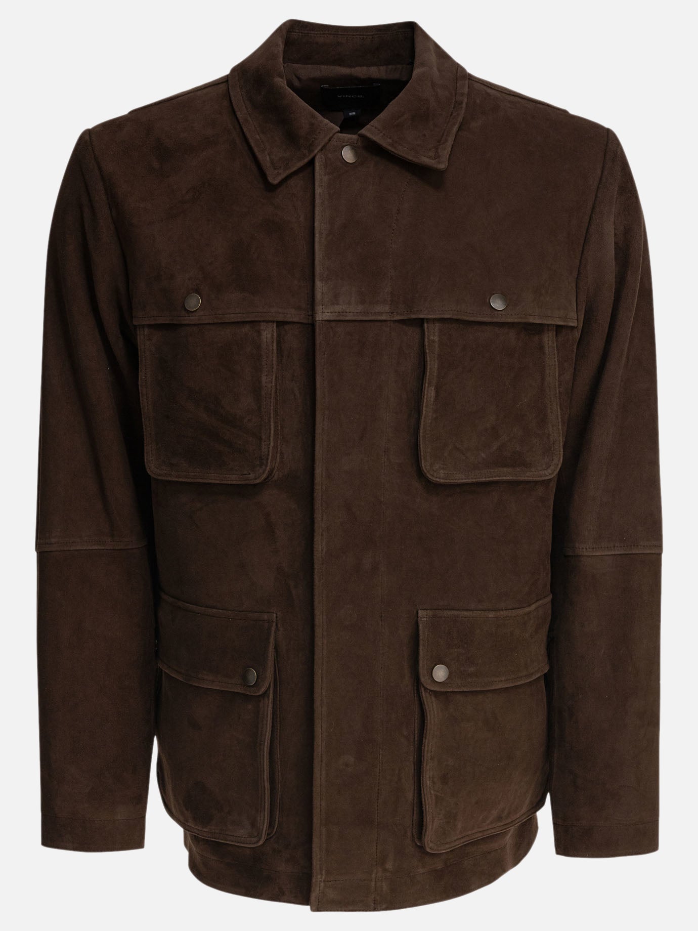 Vince &quot;Hunter&quot; suede jacket 18022379_M Brown thumbnail_1