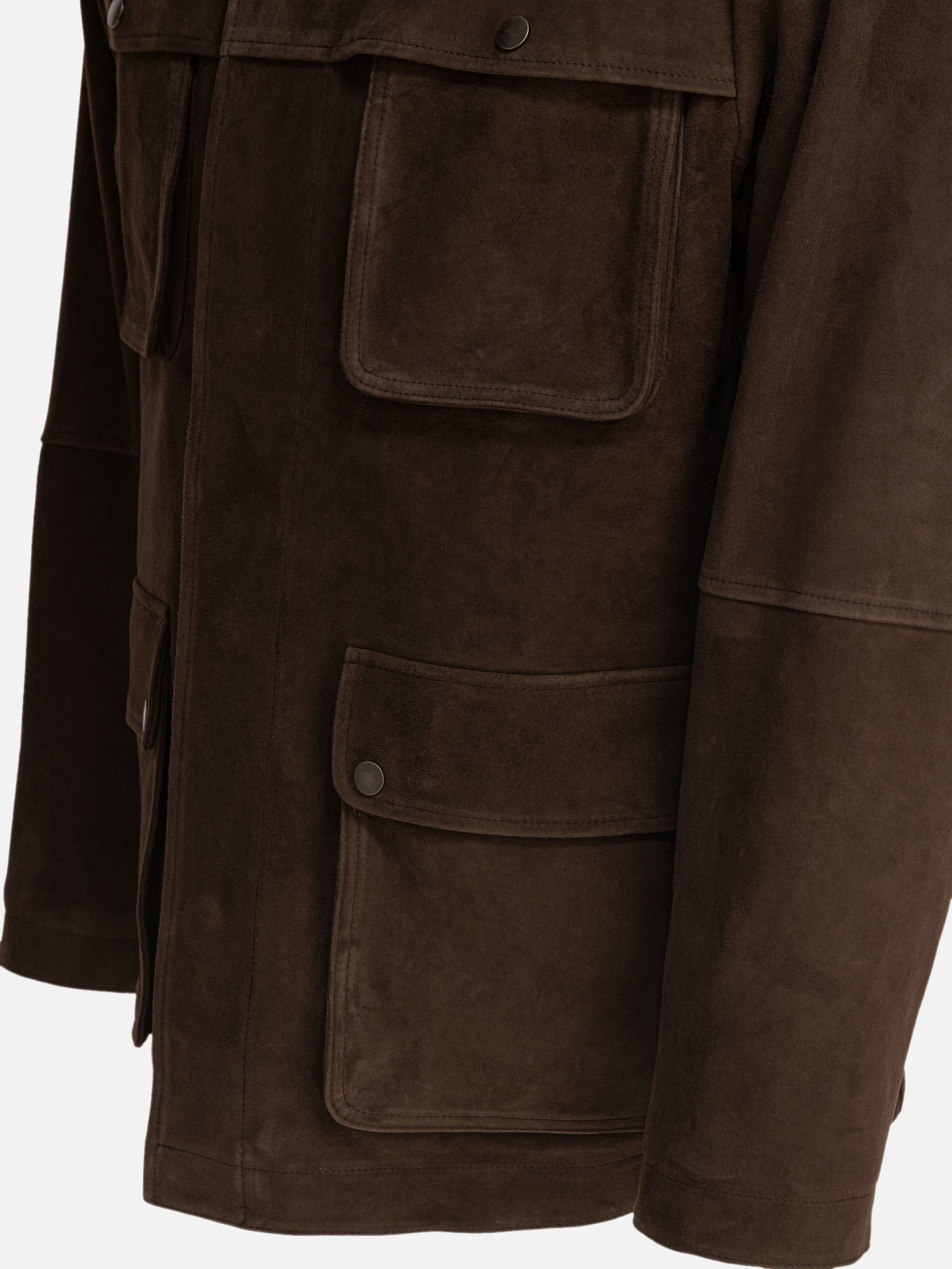 Vince "Hunter" suede jacket Brown
