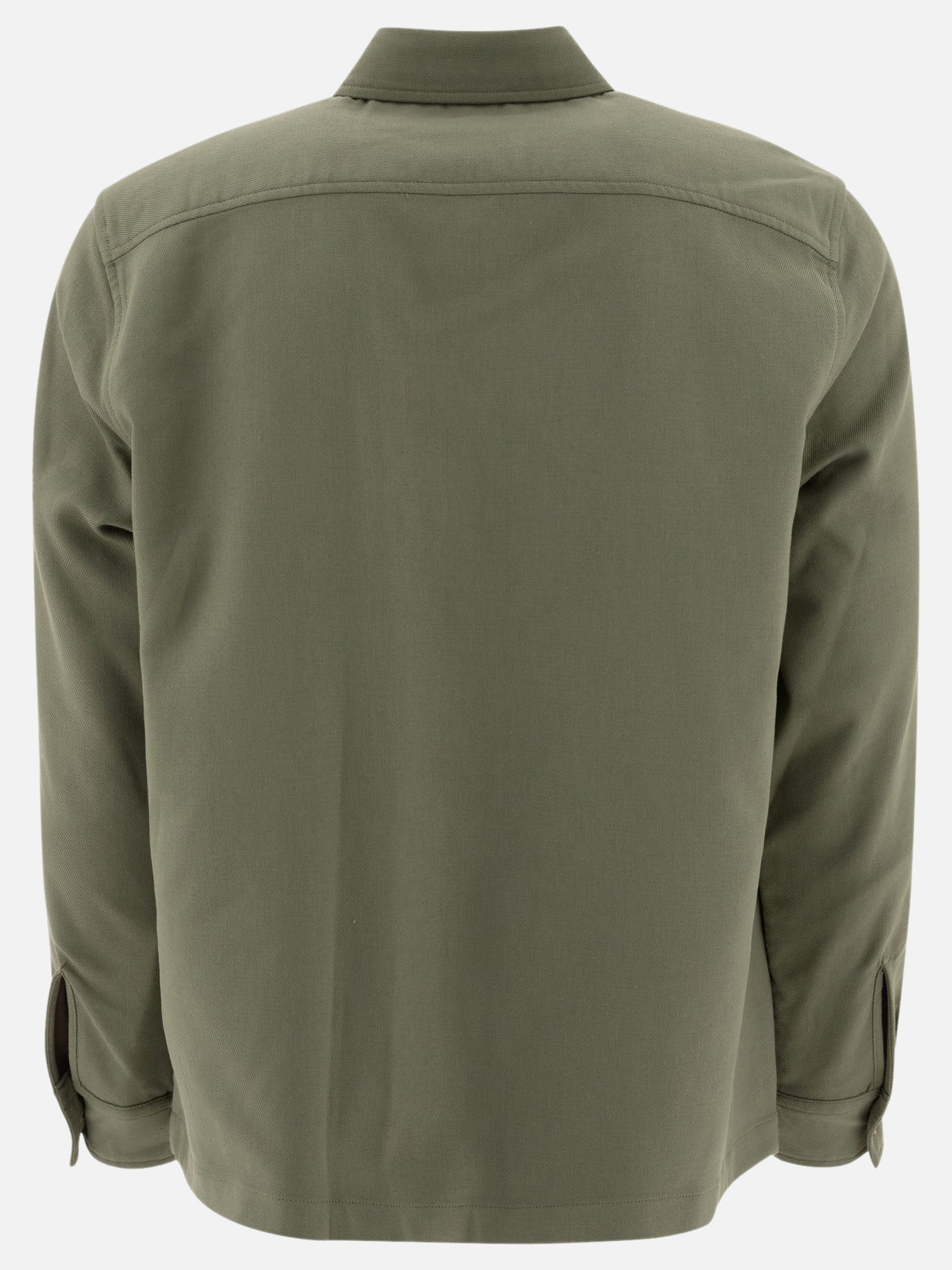 Vince &quot;Workwear&quot; overshirt 18480751_S Green thumbnail_2