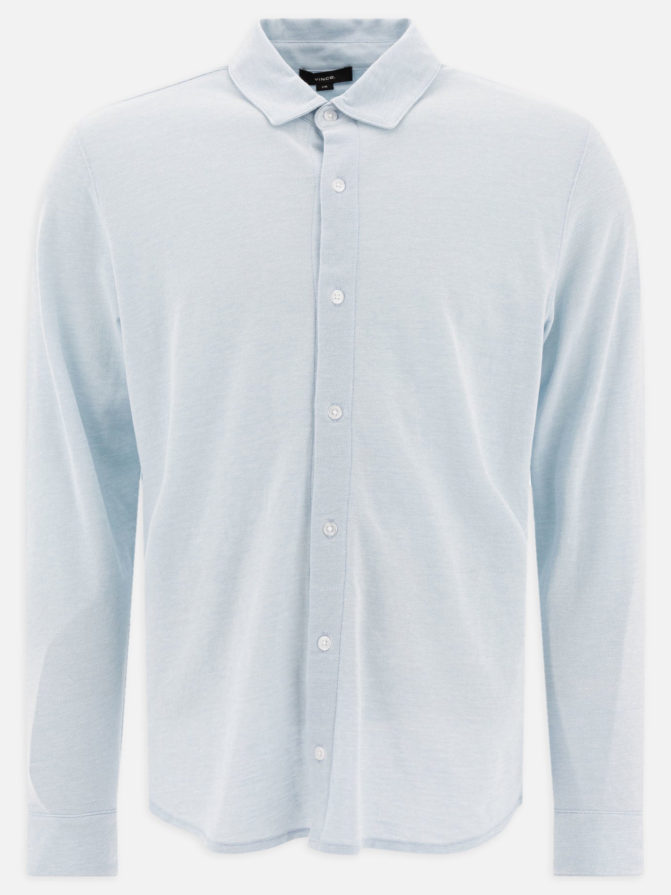 Camicie casual Solid colour  Azzurro - Vince Uomo | PDP | VIETTI Online Store | thumbnail