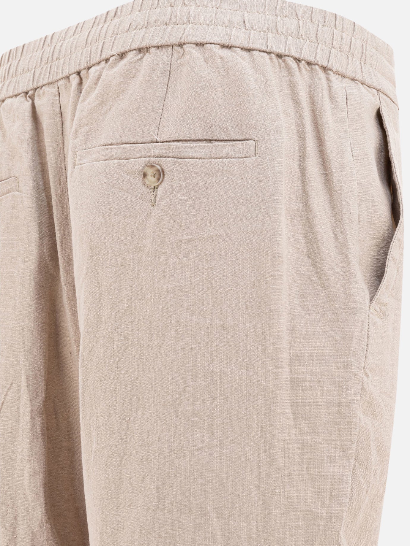Pantaloni casual Solid colour  Beige - Vince Uomo | PDP | VIETTI Online Store | thumbnail_2
