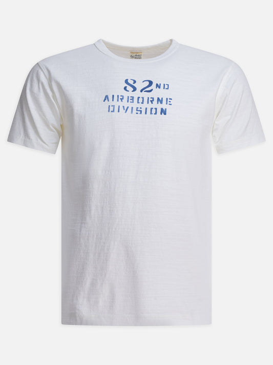 Crewneck t-shirts Print  White - Buzz Rickson's Men | PDP | VIETTI Online Store 
