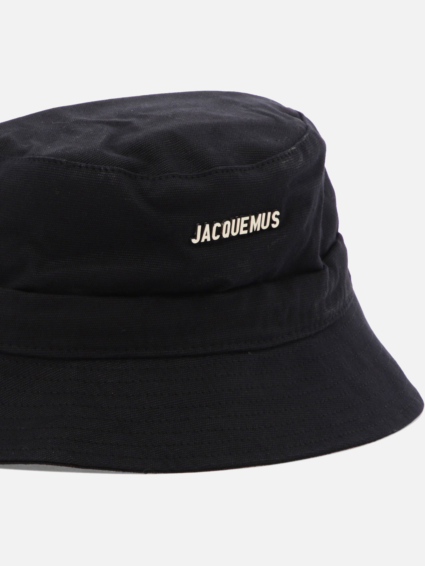 Bucket hats Logo  Black - Jacquemus Men | PDP | VIETTI Online Store | Zoom-Modal_4
