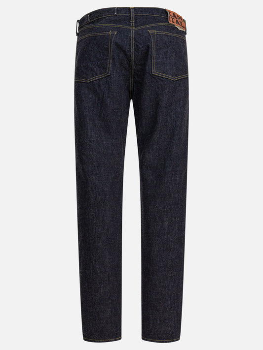 Jeans a gamba dritta Solid colour  Blu - KAPITAL Uomo | PLP | VIETTI Online Store | 2
